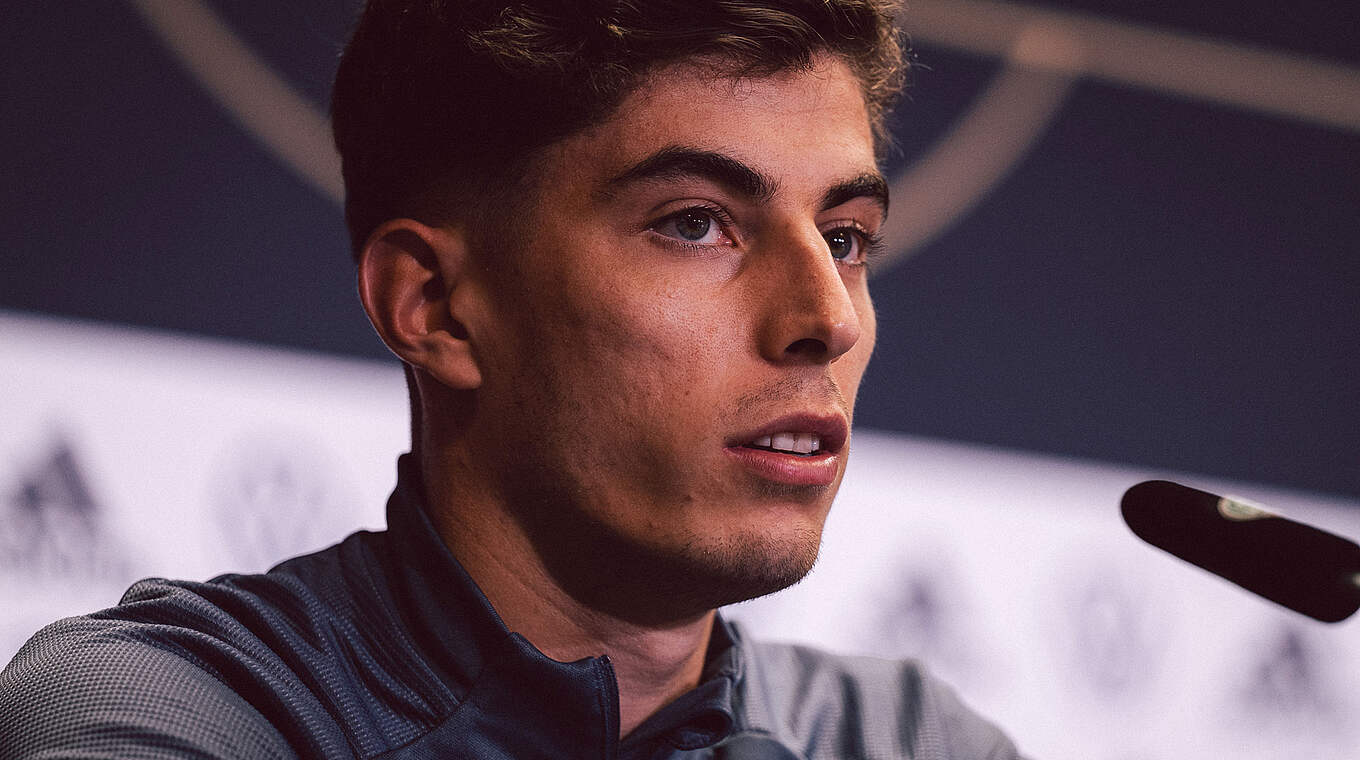 Havertz: ". I always aim to give 100 percent in every game as if it were my last." © Philipp Reinhard