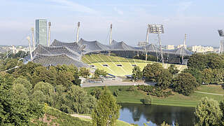 Nach 15 Jahren wieder zurück im Profifußball: das Münchner Olympiastadion © imago images/ecomedia/robert fishman