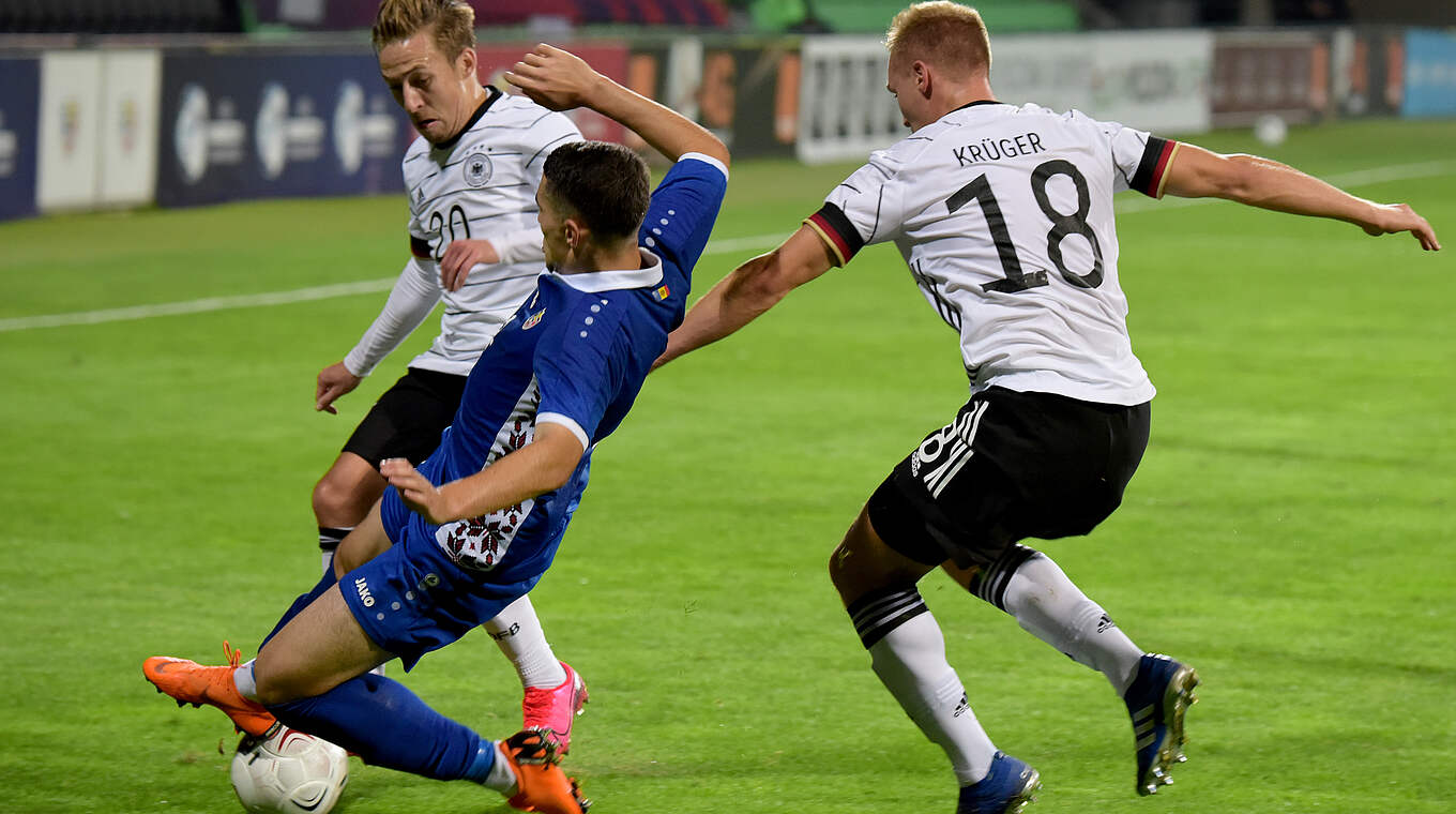 U 21 gewinnt in Moldau :: DFB - Deutscher Fußball-Bund e.V.