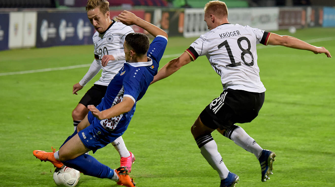 U21s win 5-0 in Moldova :: DFB - Deutscher Fußball-Bund e.V.