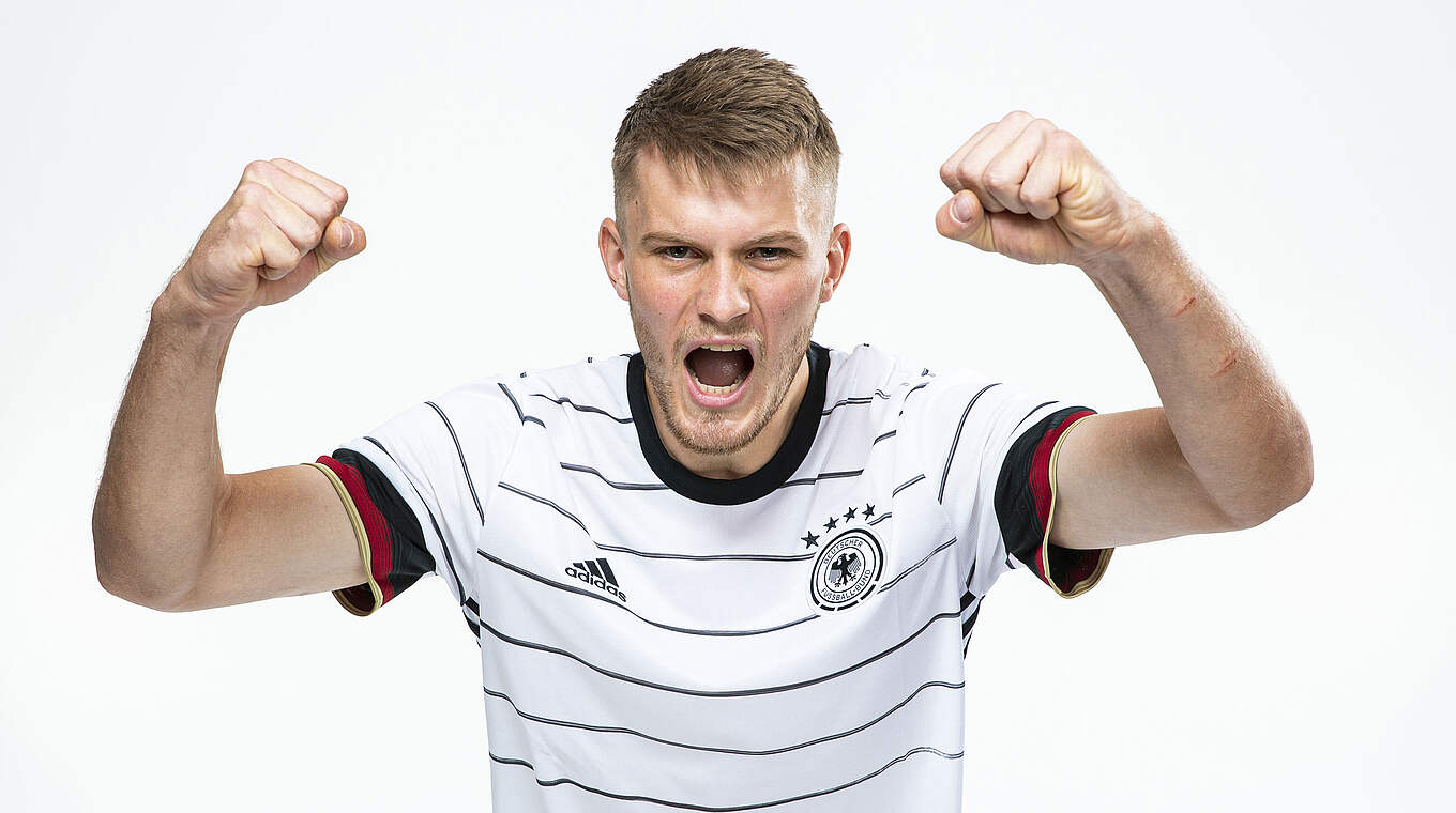 Erfolgreiches Debüt für die U 21 und "Spieler des Spiels": Lukas Mai © Thomas Boecker/DFB