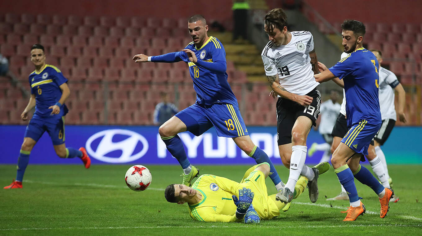 This will be the fifth meeting between Bosnia and Herzegovina U21s and Germany U21s.  © 2019 Getty Images