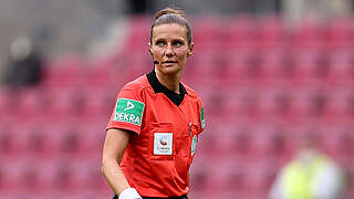 38. Einsatz in der Frauen-Bundesliga: Schiedsrichterin Nadine Westerhoff © Getty Images
