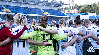 Germany women secure qualification with two games to spare. © Thomas Boecker/DFB