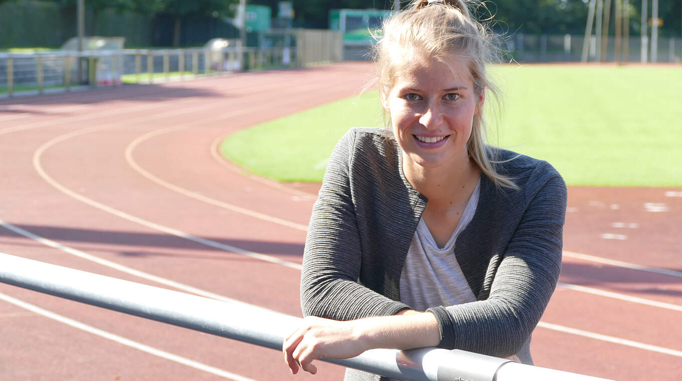 Marie-Louise Eta: "Persönliche Entwicklung bestmöglich begleiten und unterstützen" © Werder Bremen