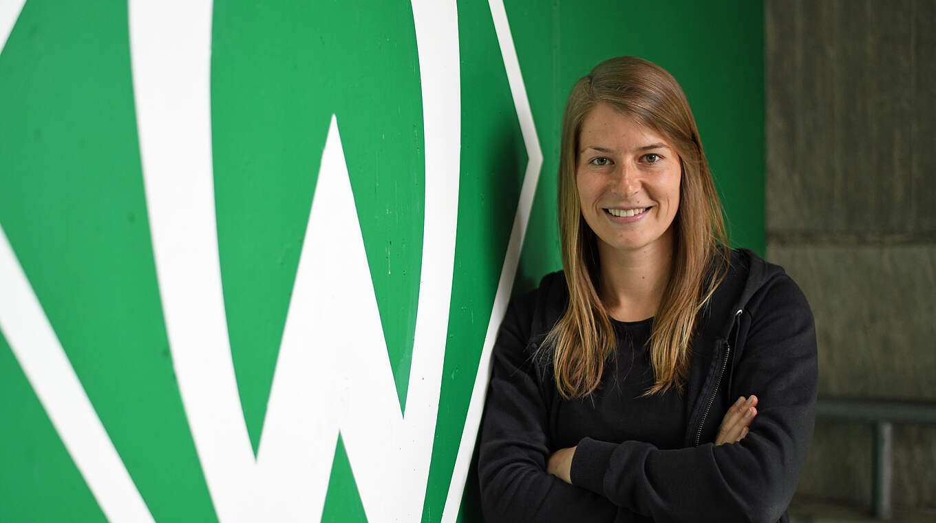 Trainerin bei Werder: "Täglich eine interessante und verantwortungsvolle Aufgabe" © Werder Bremen