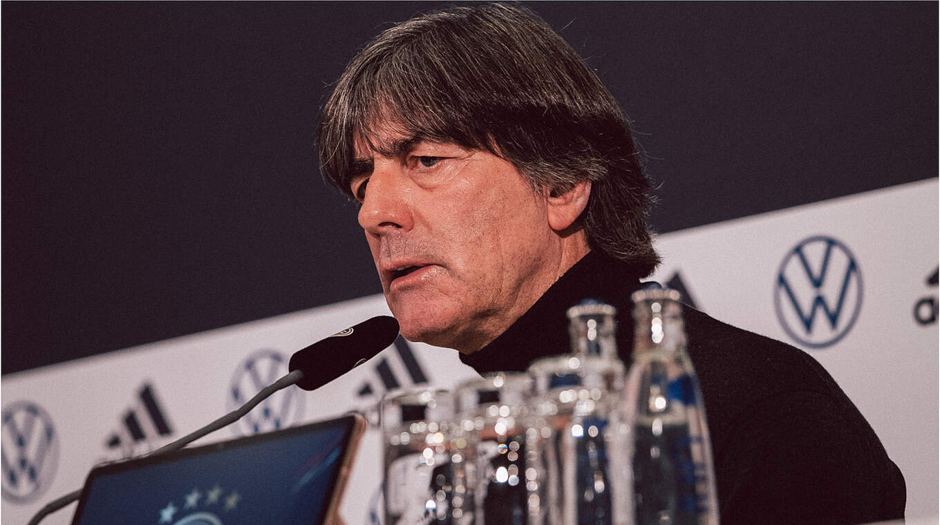 Joachim Löw: “The new boys will definitely have the chance to get involved” © Philipp Reinhard
