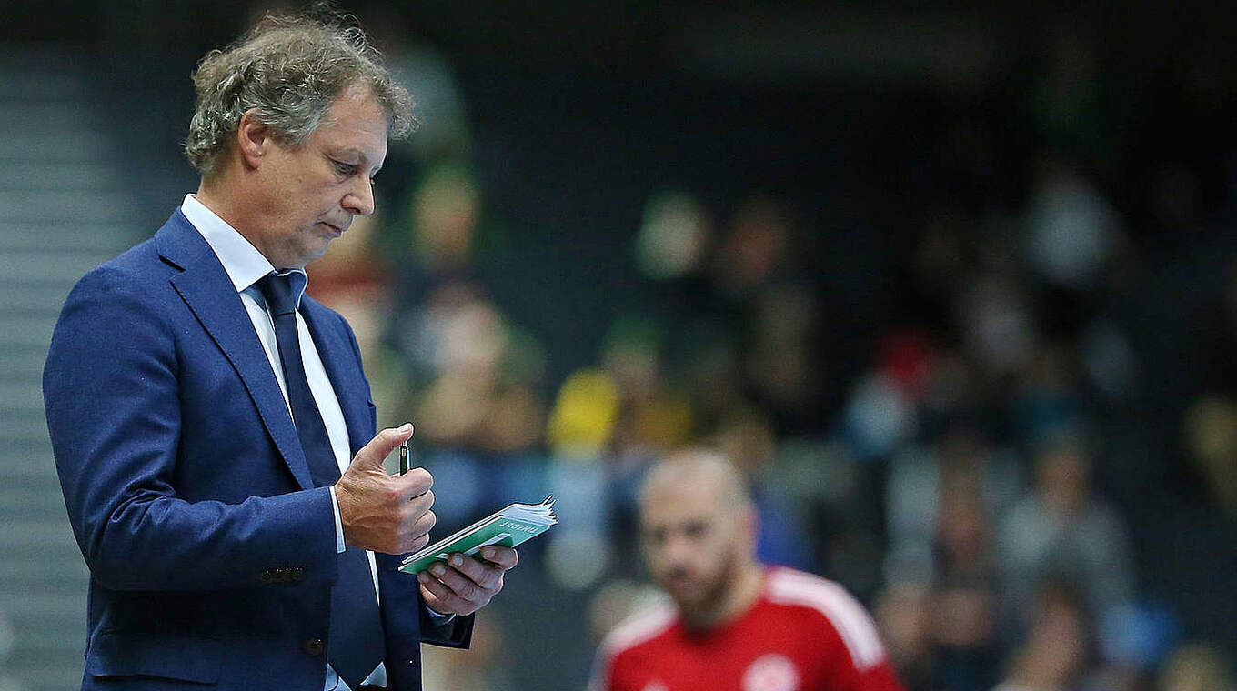 Trainer Marcel Loosveld: "Die gute Entwicklung der vergangenen Jahre fortführen" © DFB
