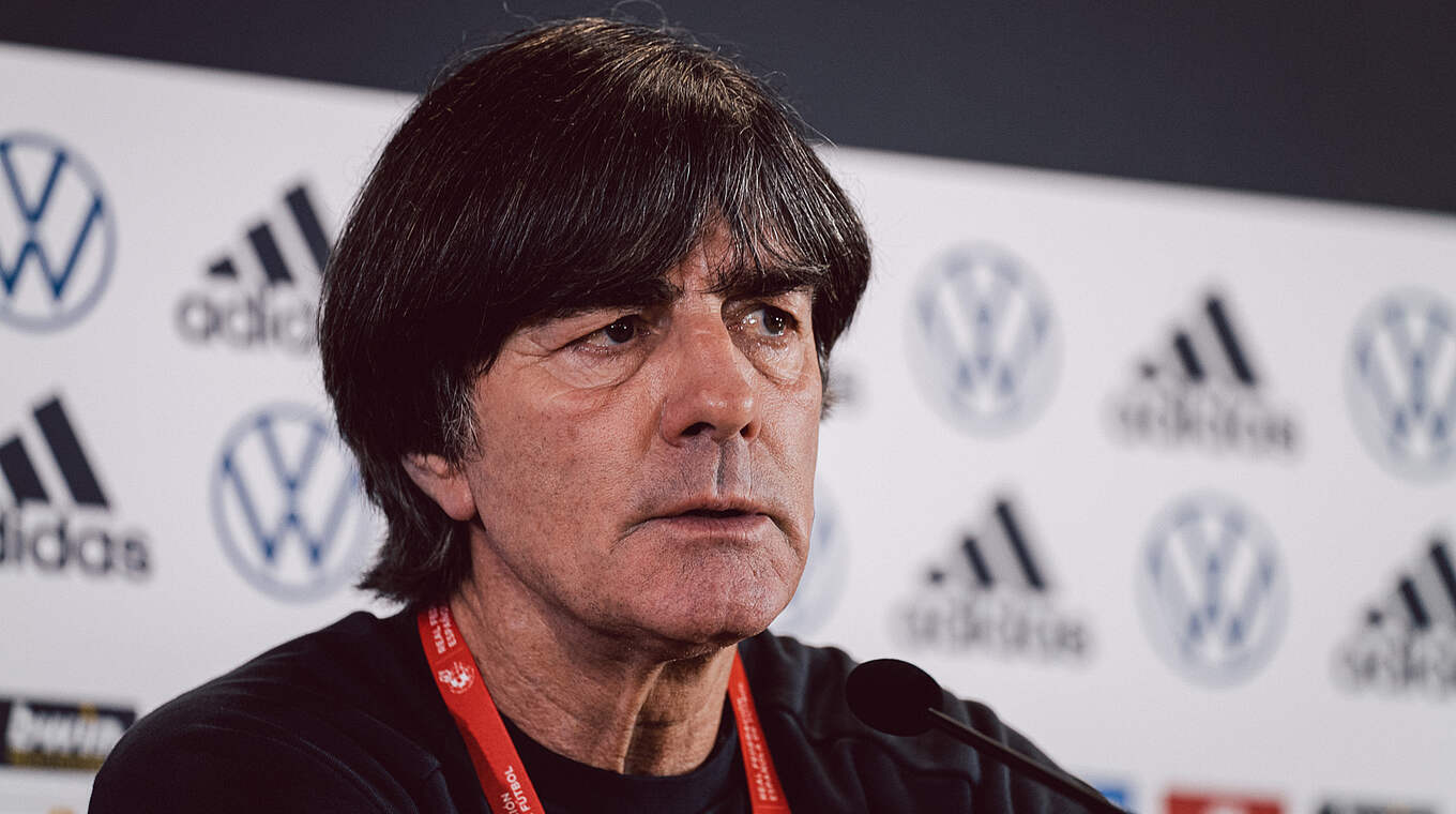 Löw: "Spanien gehört seit Jahren zur Weltspitze, es ist eine große Herausforderung" © Philipp Reinhard