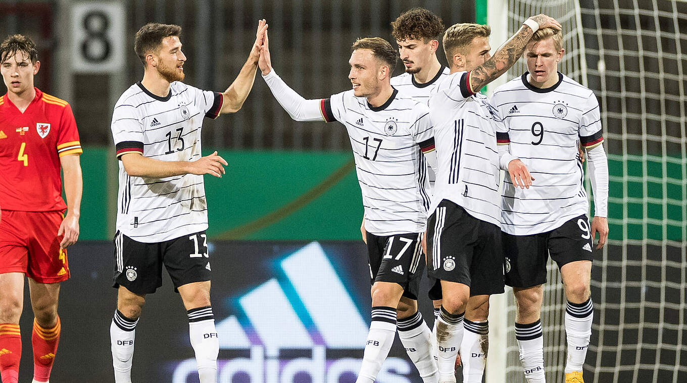 Germany defeated Wales 2-1 in the final qualification group game. © imago images/Beautiful Sports
