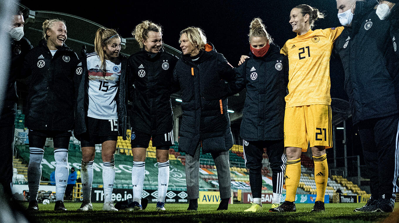 Voss-Tecklenburg (M.): "Die Mannschaft hat ganz tolle Charaktere und Persönlichkeiten" © Thomas Böcker/DFB