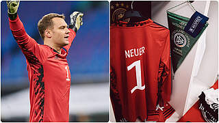 Rückt in einen erlauchten Kreis auf: DFB-Kapitän und Welttorhüter Manuel Neuer © Philipp Reinhard/imago/Collage DFB.de