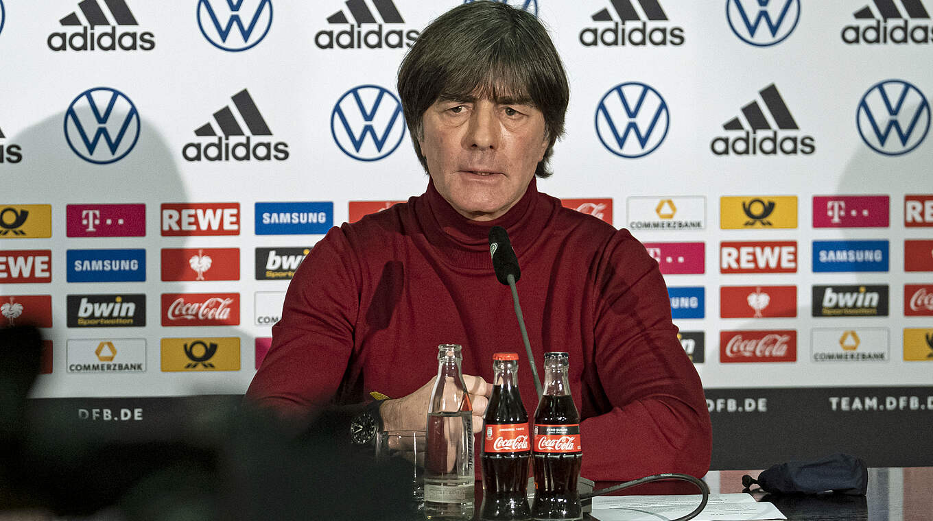 Bundestrainer Joachim Löw: "Für konstruktive Kritik sind wir immer empfänglich" © Thomas Boecker/DFB