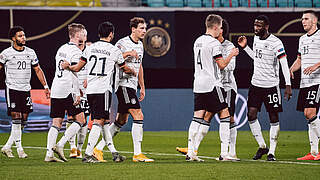 Germany will begin their qualifying campaign with two tough matches against Iceland and Romania.  © 
