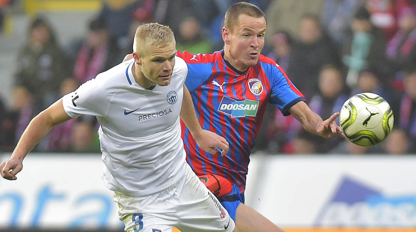 "Viel gespielt, ein Tor geschossen und weitere Treffer vorbereitet": Hloušek (r.) in Pilsen © Getty Images, Imago