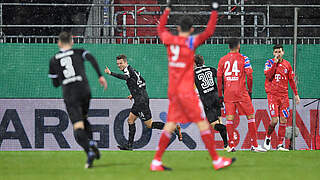 Hauke Wahl took the game to extra time with a 90+5th minute equaliser. © Getty Images