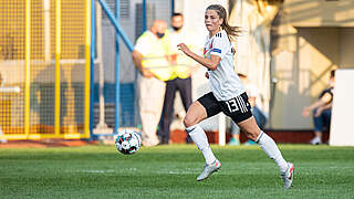 Unterschreibt für drei Jahre in Wolfsburg: Tabea Waßmuth von der TSG Hoffenheim © Thomas Böcker/DFB