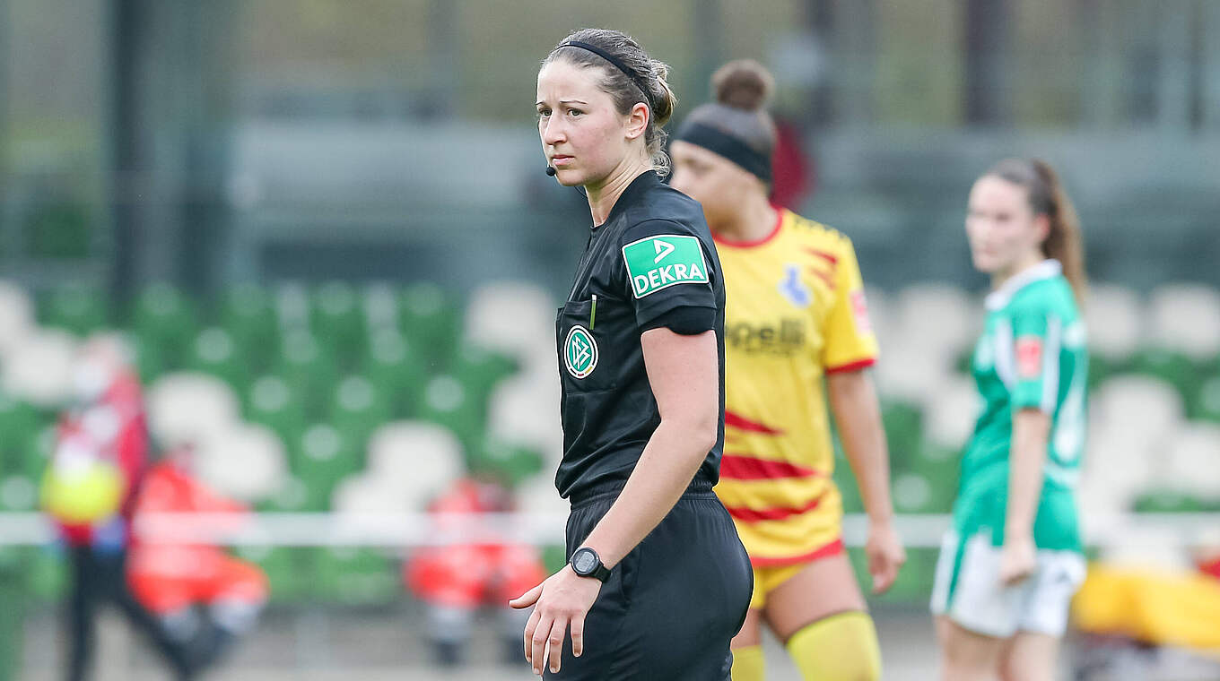 Steht vor ihrem 28. Einsatz in der FLYERALARM Frauen-Bundesliga: Franziska Wildfeuer © imago