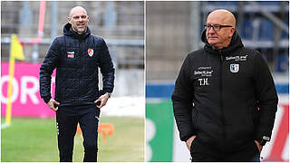 Sind ab sofort nicht mehr Trainer: Alexander Schmidt (l.) und Thomas Hoßmang © imago/Collage DFB