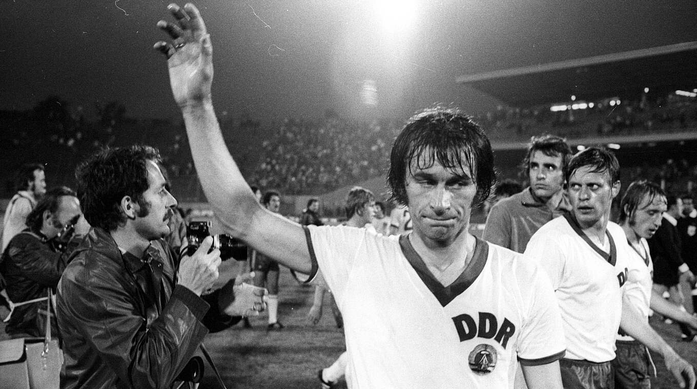 Nicht nur gegen BRD gewonnen: DDR-Jubel bei WM 1974 nach 2:0 gegen Australien © imago/WEREK