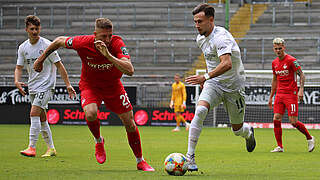 Duell auf Augenhöhe gegen Kaiserslautern: 