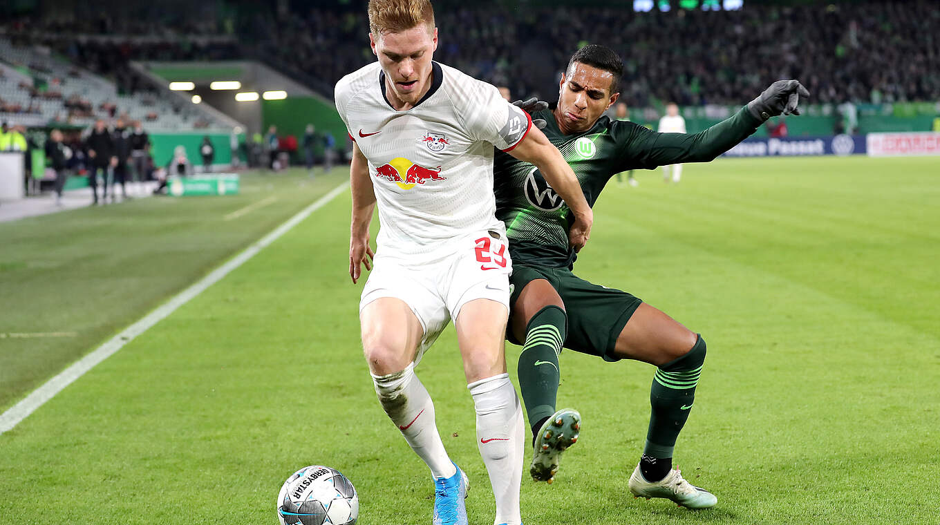 RB Leipzig beat Wolfsburg 6-1 the last time the two sides met in the DFB-Pokal in October 2019.  © Getty Images