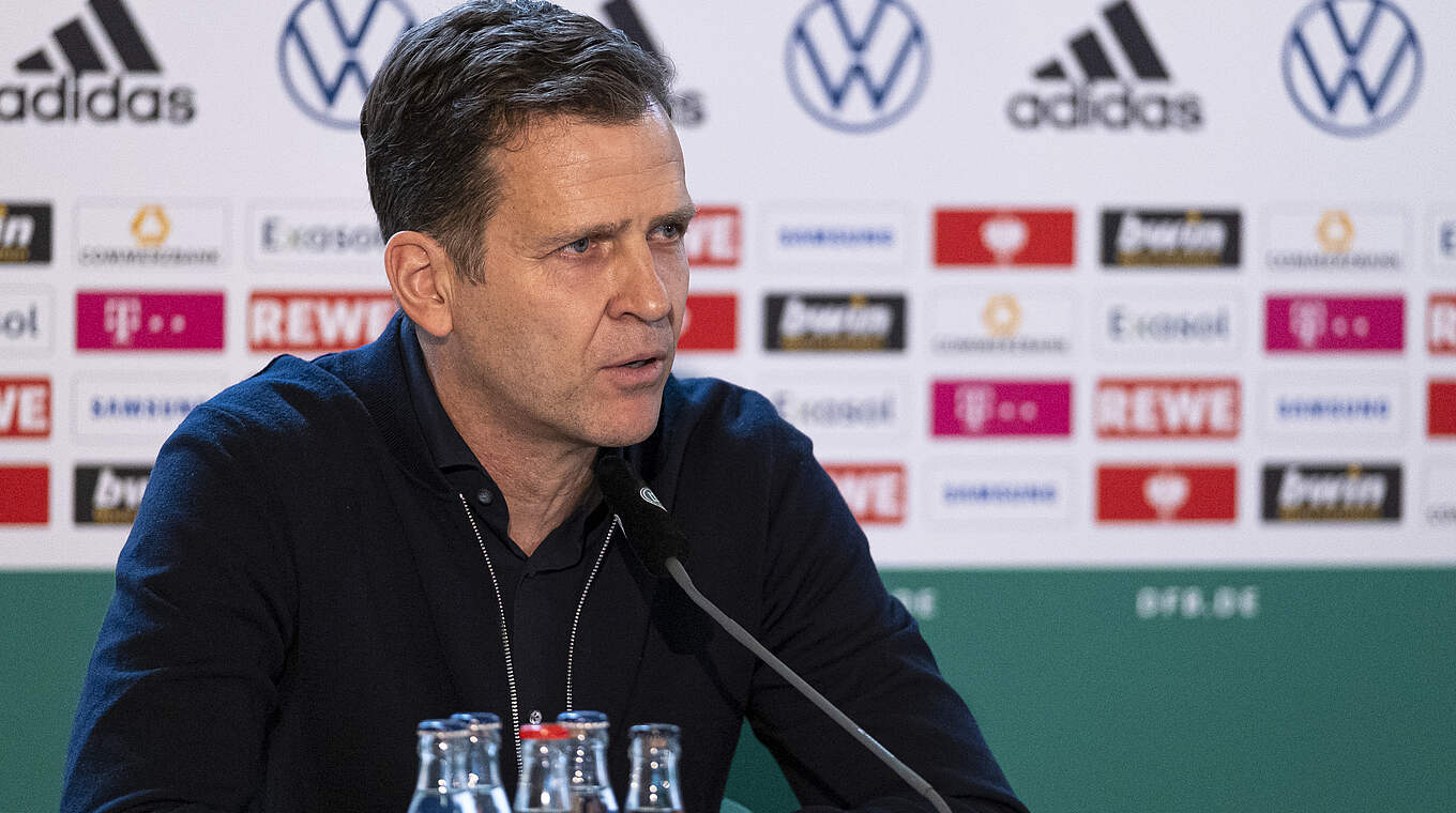 Bierhoff: "As the German national team, we should also have a German coach" © Thomas Boecker/DFB