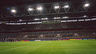 Hier findet die EM-Generalprobe gegen Lettland statt: die Arena in Düsseldorf © Philipp Reinhard