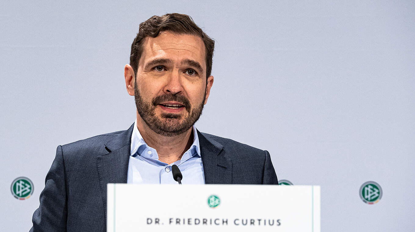 Friedrich Curtius: "Veränderungen sind Grundlage für eine erfolgreiche Zukunft" © Thomas Böcker/DFB