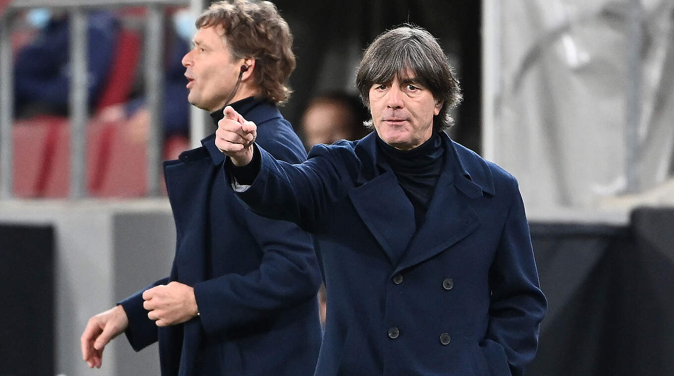 National coach Joachim Löw: "We want to start the year of the European Championship with a bang" © GES/Markus Gilliar