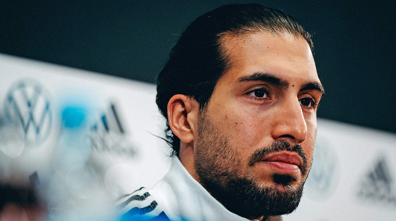 Emre Can on the 6-0 loss in Spain: "We have to do better in the future." © DFB / Philipp Reinhard