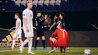 Blitzstart beim Auftaktsieg: Die Mannschaft überzeugt gegen Island © © Philipp Reinhard