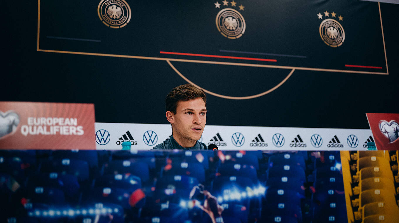 Kimmich: "Every game is crucial" © DFB/PHILIPPREINHARD.COM