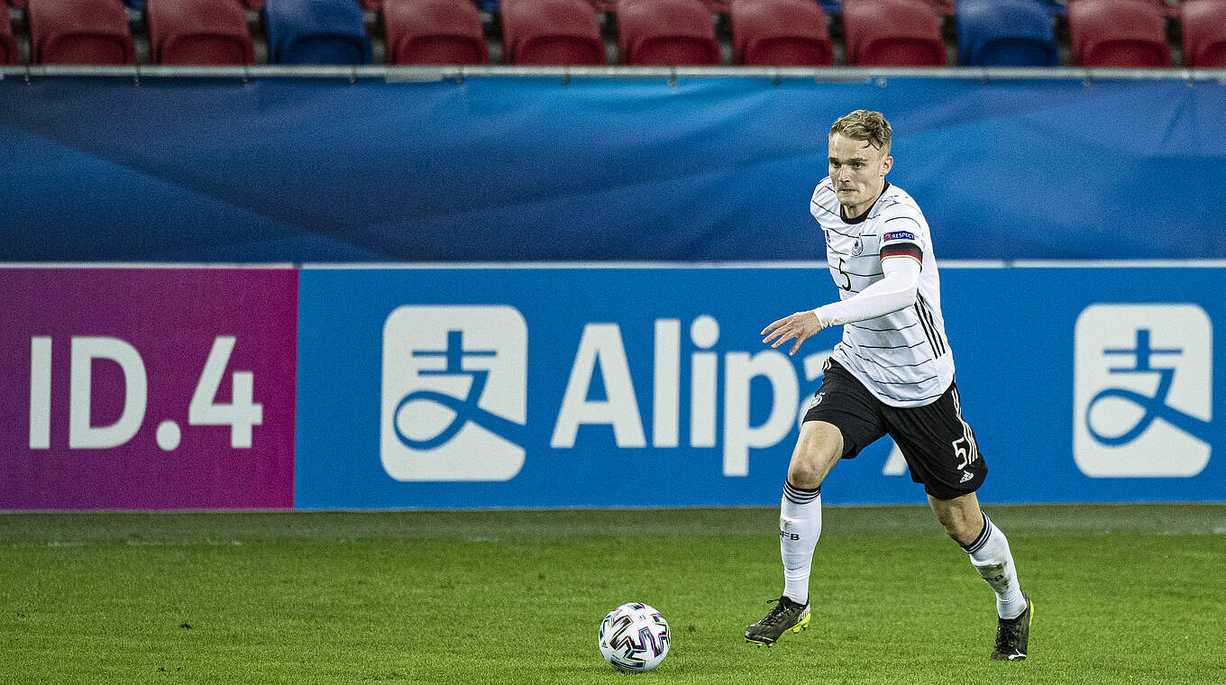 Überragende Passqoute: Der "Spieler des Niederlande-Spiels" Amos Pieper © Thomas Boecker/DFB