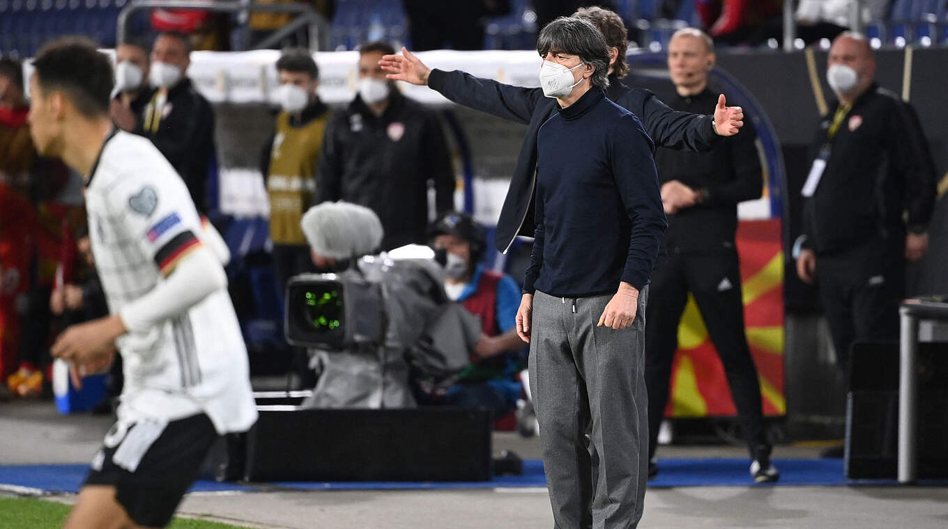 Joachim Löw: "You got the feeling that there was an element of fatigue." © 