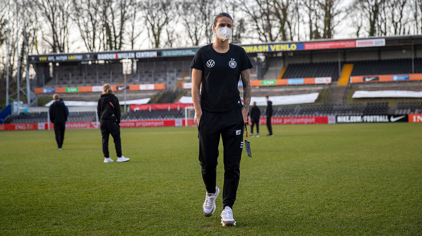 Nicht bei den Länderspielen in Wiesbaden dabei: Dzsenifer Marozsan © Maja Hitij/Getty Images/DFB