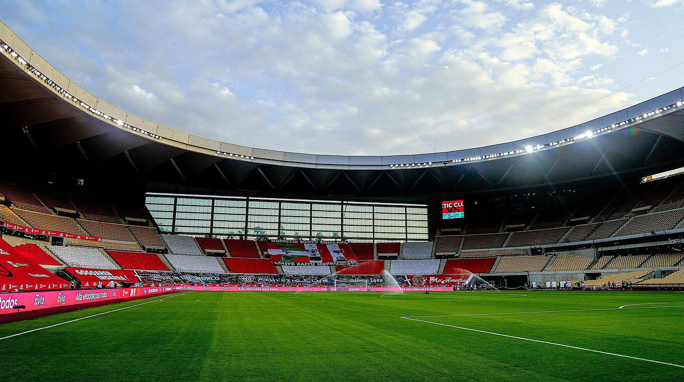 Olympiastadion Sevilla, Sevilla (Spanien), Kapazität: 57.619 -  drei Gruppenspiele, ein Achtelfinale © imago images/Shutterstock