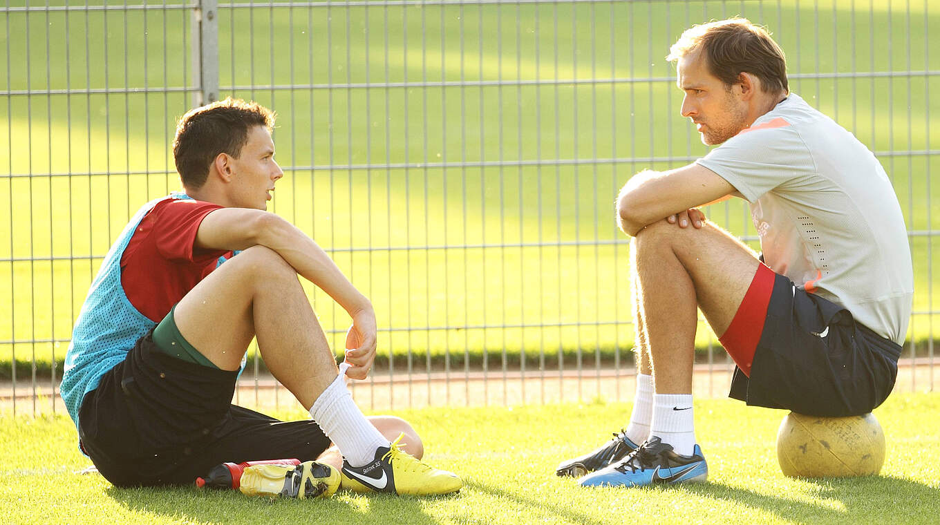 Sliskovic (l.) über Thomas Tuchel: "Er war für mich ein ganz besonderer Trainer" © imago sportfotodienst