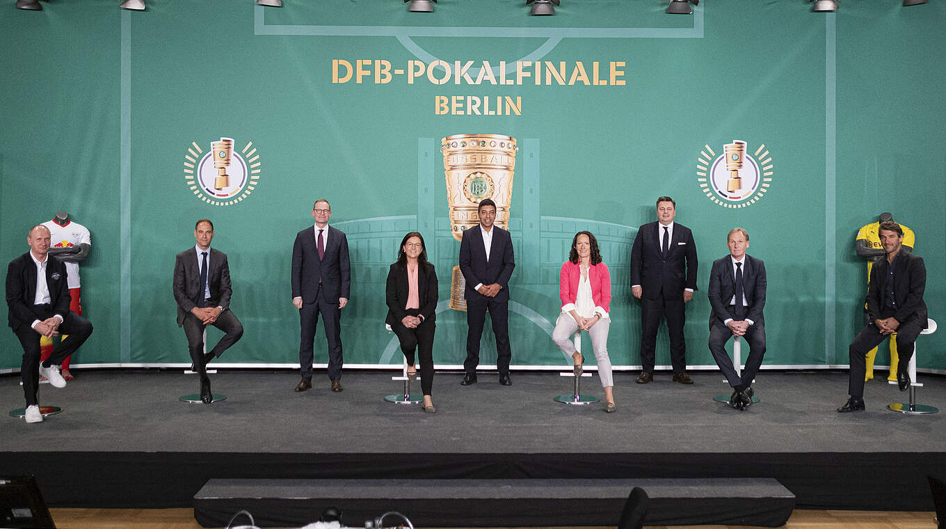 Not long to go now: the DFB-Pokal is back in Berlin!  © Thomas Boecker/DFB