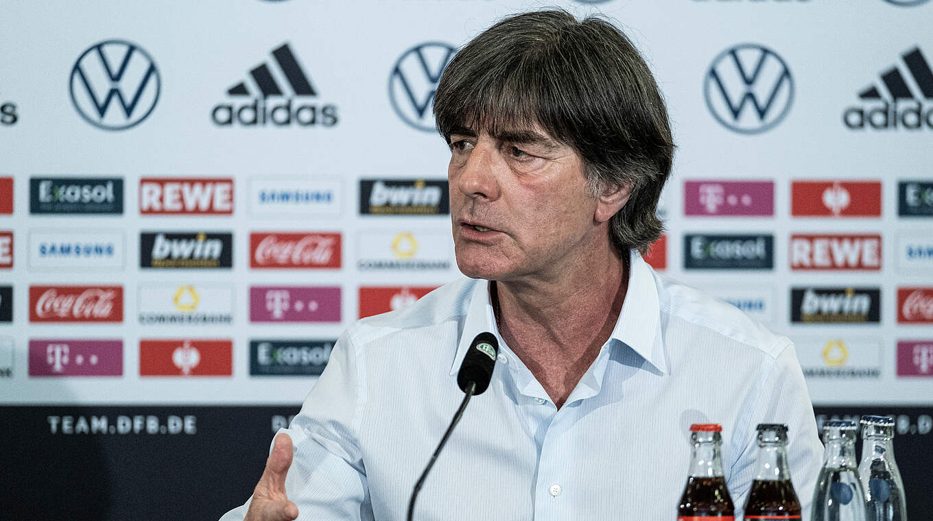 Löw: "Hummels and Müller are both leaders within the team." © Thomas Böcker/DFB