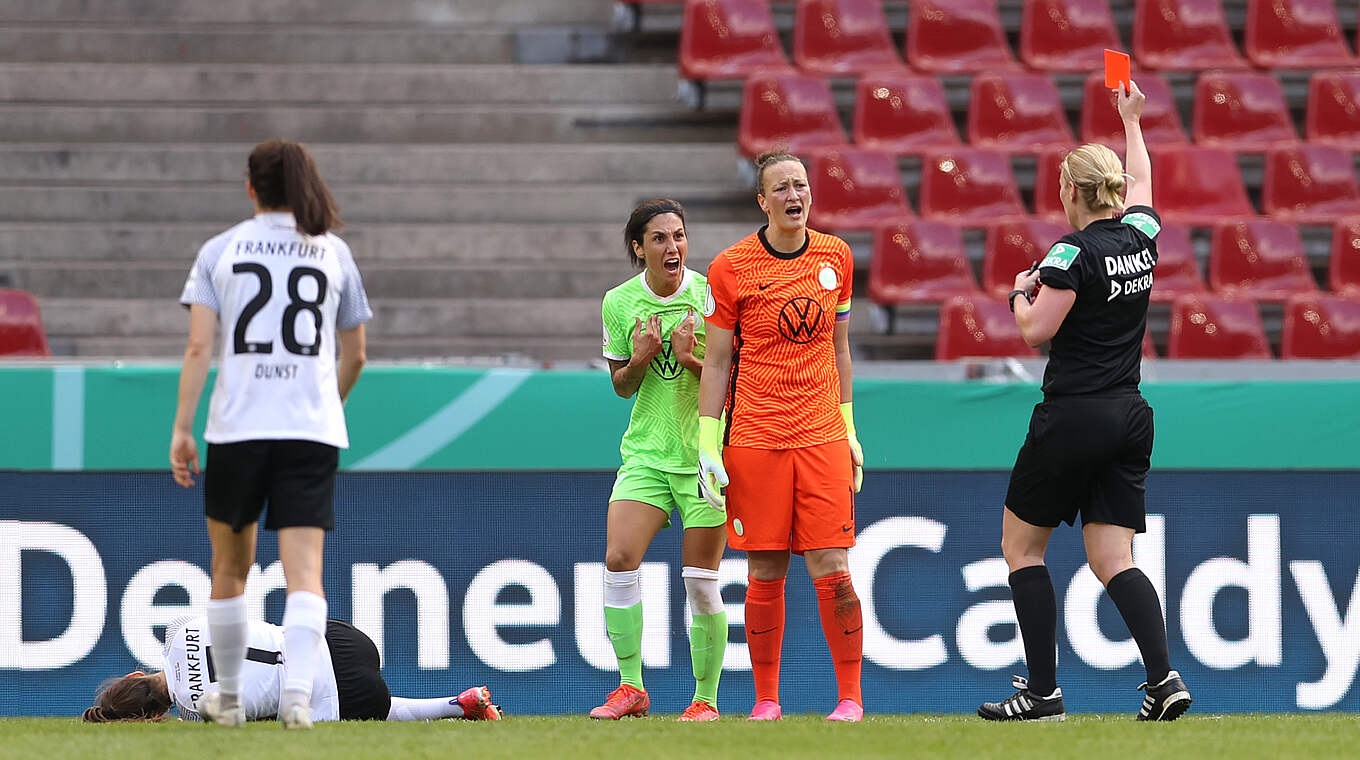 Dfb Pokal Der Frauen Wolfsburg Wiederholt Pokalsieg Dfb Deutscher Fu Ball Bund E V