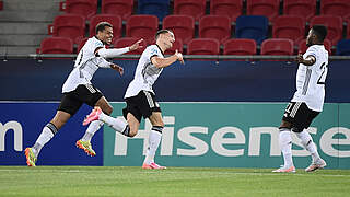 Drittes EM-Finale in Folge: Der deutschen U 21 winkt der dritte Titelgewinn © Getty Images