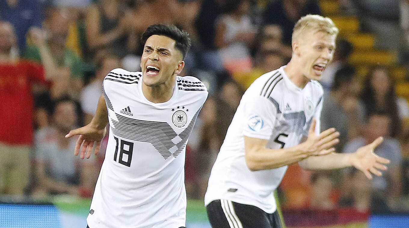 Motiviert seine Mitspieler im EM-Finale 2019 gegen Spanien: Nadiem Amiri © imago