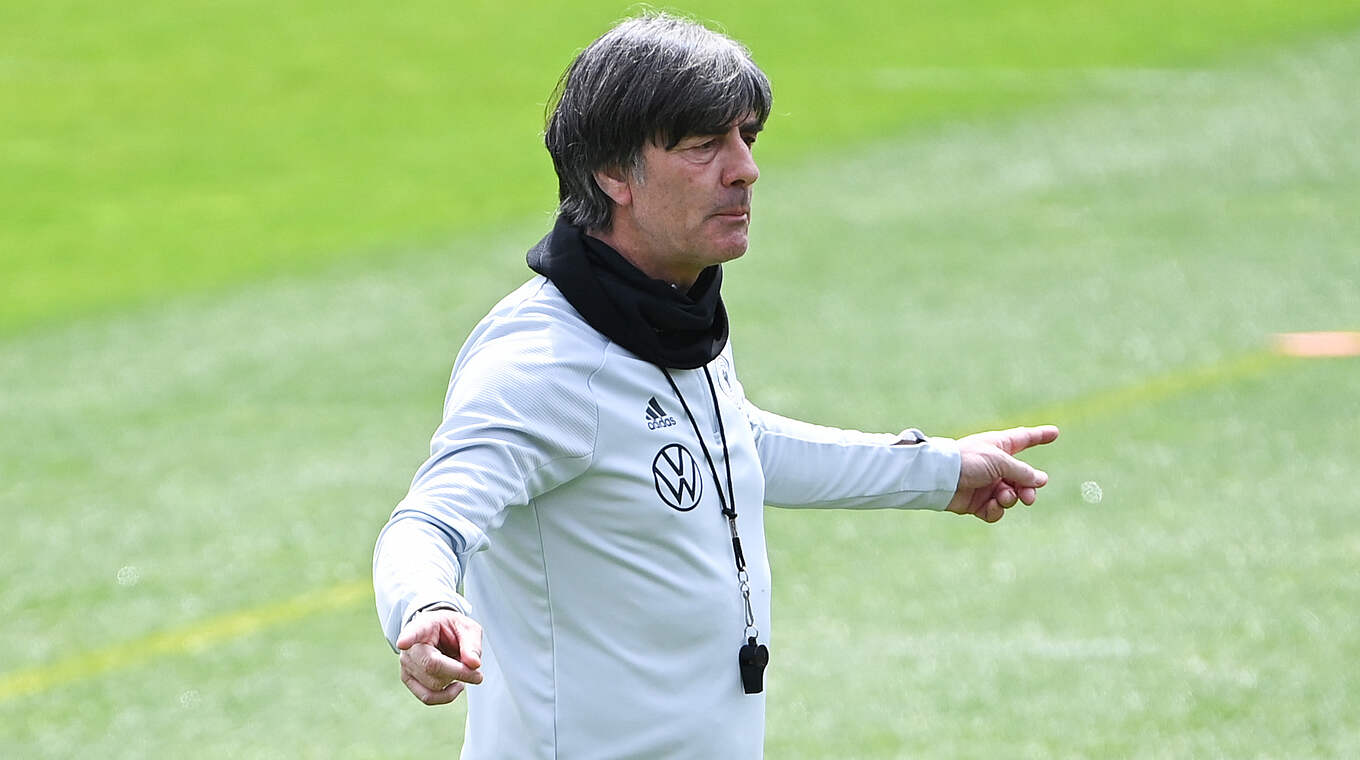 Löw: "The winning mentality is growing."  © GES/Markus Gilliar