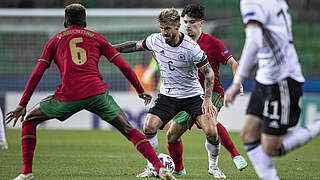 Regisseur und Abräumer im Mittelfeld: U 21-Europameister Niklas Dorsch © Thomas Böcker/DFB