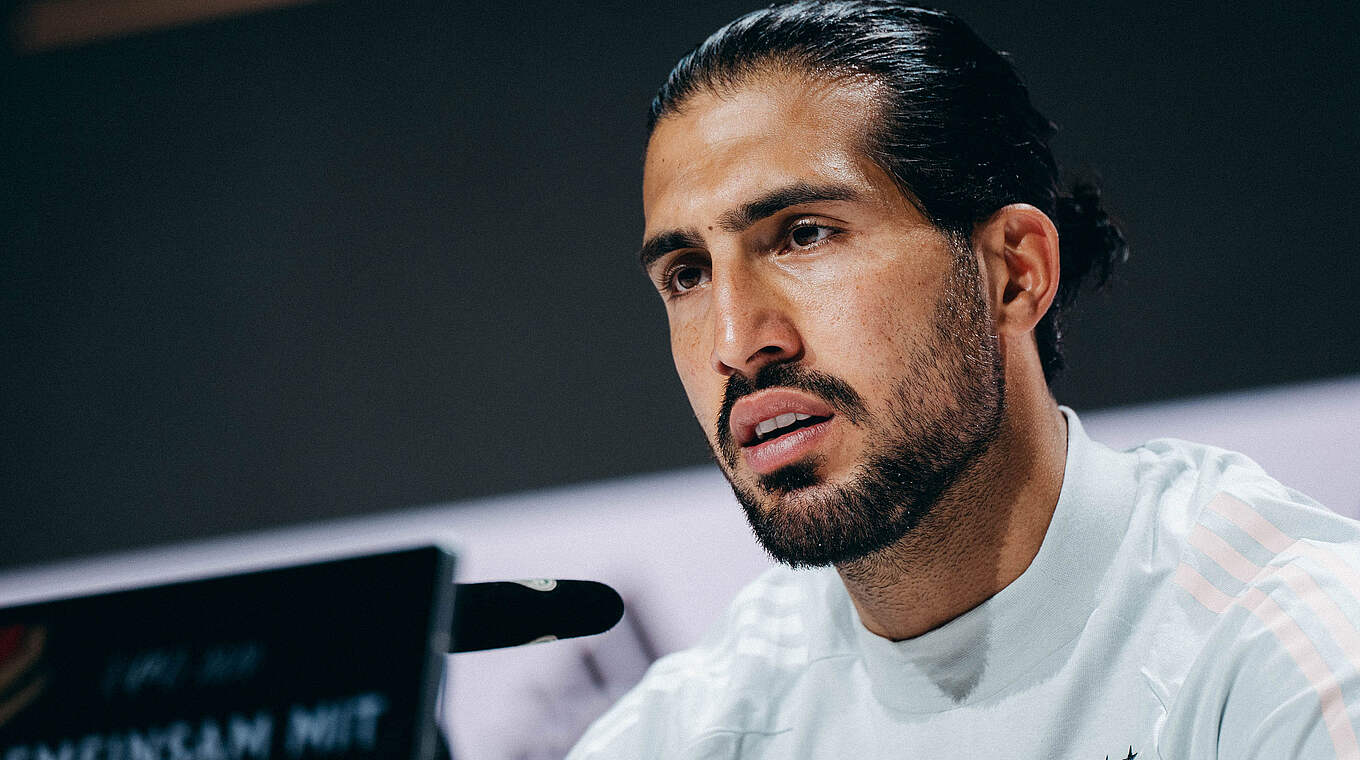 Emre Can: "I’m optimistic because we have an awesome team." © Philipp Reinhard