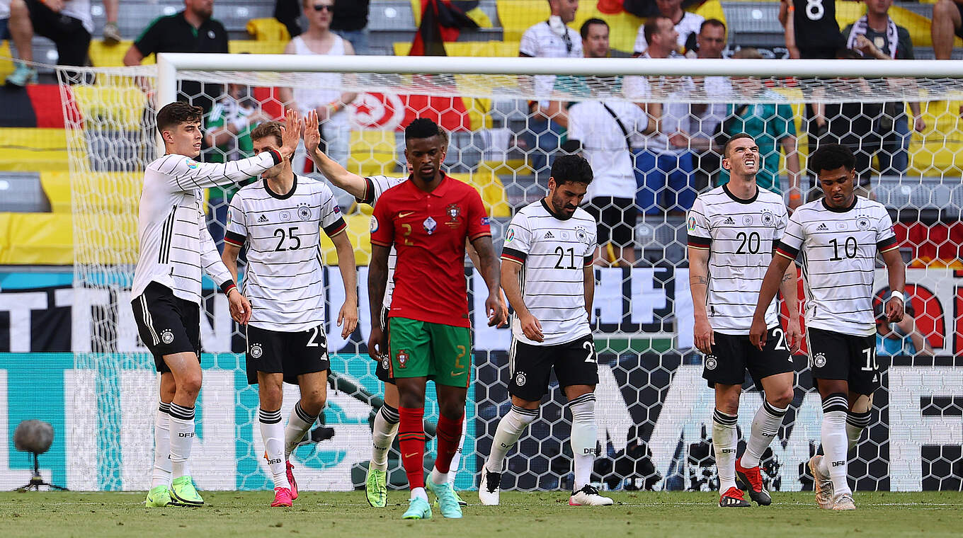 Germany turned the game around to beat Portugal after going behind. © GettyImages