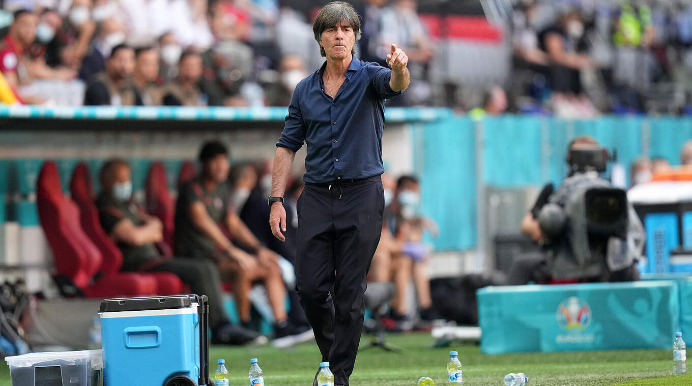 Joachim Löw: “We showed a lot of moral, especially after going behind.” © Getty Images