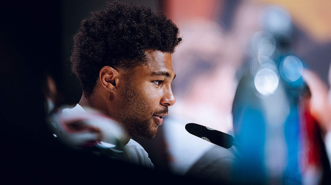 Gnabry: "I’ve taken on a different role and need to be patient." © Philipp Reinhard