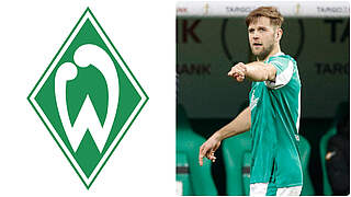 Zu Geldstrafen verurteilt: Werder Bremen und Spieler Niclas Füllkrug © Werder Bremen/imago/Collage DFB.de